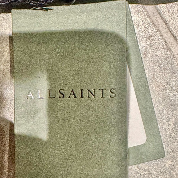 All Saints Black Lace Full Length Dress - Picture 4 of 4